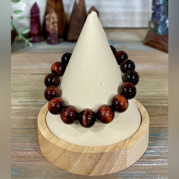 Red Tiger Eye Bracelet - Picture 1 of 2